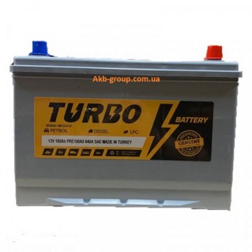 Turbo Asia 100Ah 840A R+